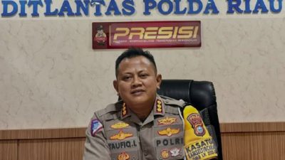 Atasi Macet di Kota Pekanbaru, Ditlantas Polda Riau Sebar Personel di Titik Rawan Macet