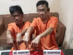 Sita Sabu dan Ekstasi, Polisi Ringkus 2 Pelaku Narkoba di Desa Tambang