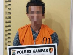 Diduga Korupsi Dana Desa 1,4 Miliar, Unit Tipidkor Polres Kampar Tangkap Mantan Kades Deras Tajak