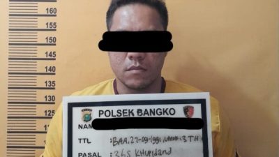 Rampok Tas Sandang Korban di Bagan Siapi-api, Pelaku Berhasil Diringkus Unit Reskrim Polsek Bangko