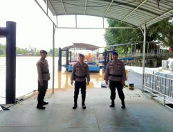 Jelang Nataru, Subsatgas Banops Polairud Ops Lilin LK-2024 Melakukan Patroli dan Pemantauan