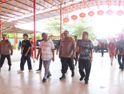 Jelang Perayaan Tahun Baru Imlek 2576 Kongzili, Wakapolda Riau Tinjauan Pengamanan Klenteng Hock Liong Kiong Kota Dumai