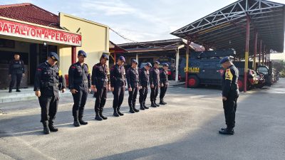 Kasubsatgas SAR Ops Lilin LK-2024 Pimpin Apel Pengecekan Personel