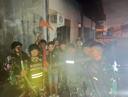 Tim Anti Begal Denpom I/5 Medan Gagalkan Aksi Kejahatan Geng Motor Berkelewang