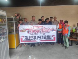 Bahas Masalah Perjudian Online, Polresta Pekanbaru Gelar Program Minggu Kasih di Kelurahan Air Hitam