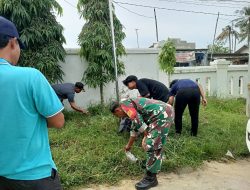 Peltu Yaya Udaya Bersama Aparatur Desa Gelar Kerja Bakti di Karangreja
