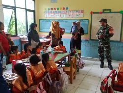 Komitmen Koramil 11/Pebayuran Pastikan Distribusi Gizi Nasional Berjalan Lancar