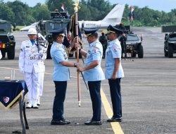 Panglima Komando Operasi  Udara II Pimpin Serah Terima Jabatan Danlanud Sultan Hasanuddin