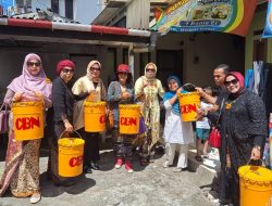 Gerakan Bersih Lingkungan di Sosialisasikan Komunitas Cinta Budaya Nusantara di Kp Tangkil