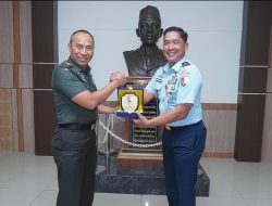 Danlanud Sultan Hasanuddin Laksanakan Audiensi Dengan Pangdam XIV/Hasanuddin