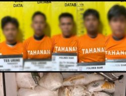 Gelapkan Pupuk Perusahaan, 5 Orang Mitra Kerja PT Arara Abadi Diringkus Polisi