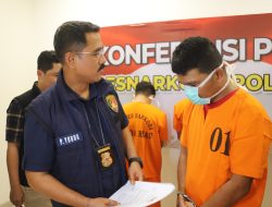 Subdit III Ditresnarkoba Polda Riau Berhasil Menangkap Kurir Narkotika Jaringan Internasional di Pelabuhan Roro