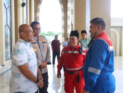 Pastikan Pengamanan Tempat Ibadah, Wakapolda Riau Tinjau Masjid Dumai Islamic Center – Masjid Agung Habiburrahman Kota Dumai
