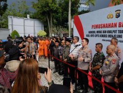 Jelang Ramadan, Polda Riau Musnahkan Miras dan Narkoba Hingga Knalpot Brong