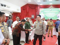 Dalam Rangka Mendukung Ketahanan Pangan, Polda Riau Gelar Coffee Morning Bersama Perusahan Sawit
