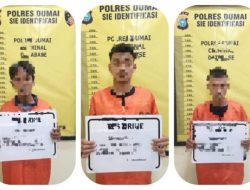 Sita 3,35 Gram, Polsek Sungai Sembilan Amankan 3 Pelaku Narkoba di Kelurahan Purnama