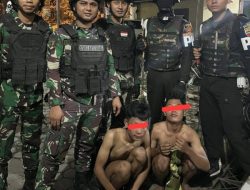 Dalam Baku Hantam Brutal, Denpom I/5 Medan Ringkus Dua Anggota Geng Motor Bersenjata Pedang Samurai