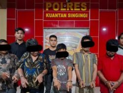 Amankan 5 Tersangka, Satresnarkoba Polres Kuansing Sita 10,19 Gram Narkoba