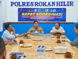 Satlantas Polres Rohil Sosialisasi Keselamatan Bersama Dishub dan Organda