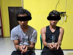 Sita 16 Paket Sabu, Polsek Kuantan Mudik Ringkus 2 Pelaku Narkoba