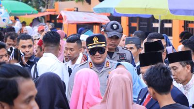 Kapolres Rohil Hadiri Pembukaan Pasar Ramadhan di Bagan Siapi-api