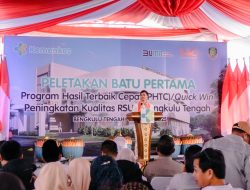Tingkatkan Infrastruktur Kesehatan, Hutama Karya Mulai Pembangunan RSUD Bengkulu Tengah