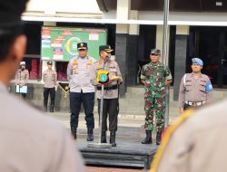 Amankan Perayaan Idulfitri !! Kasdim Hadiri Apel Gelar Pasukan Operasi Ketupat Jaya 2025 di Polrestro Bekasi