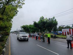 Pos Pengamanan Terpadu Operasi Ketupat LK 2025 di Bangkinang Kota Siap Amankan Arus Balik Lebaran