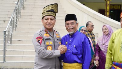 Kapolda Riau Laksanakan Kunjungan Silaturahmi ke Lembaga Adat Melayu Riau