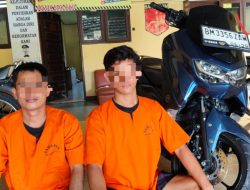 Motor N Max Raib 5 Menit di Pandau Permai, Polisi Bekuk 2 Pelaku di Jalan Kartama Kota Pekanbaru