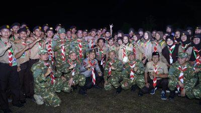 Bersatu Jaga Alam, Api Unggun Jambore Karhutla Kobarkan Semangat Jaga Hutan