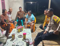 Petani di Desa Pesikaian Cerenti Diduga Tersambar Petir, Polsek Cerenti Evakuasi dan Sambangi Rumah Duka