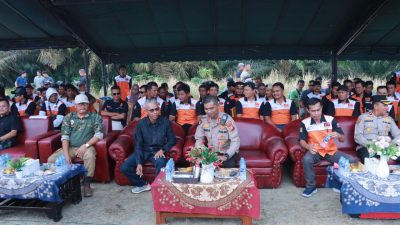 Tekankan Sinergi dan Restorative Justice, Polres Kampar Rayakan May Day dengan Syukuran dan Penanaman Pohon