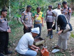 Patroli Jelajah Desa, Kapolres Kampar Jalin Sinergi dengan Petani Lebah di Hutan Kemasyarakatan Alam Mahligai