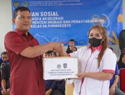 Wujud Kepedulian, Lapas Purwokerto Bakti Sosial untuk Keluarga Warga Binaan dan Masyarakat Sekitar