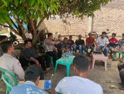 Tingkatkan Patroli dan Bantu Pencarian DPO, Kasat Binmas Polres Kampar Jalin Silaturahmi dan Dengar Aspirasi Warga Sei Jernih