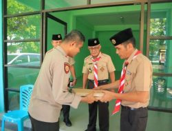 Polres Kampar Beri Apresiasi Pramuka Kwarcab Kampar, Dorong Peran Aktif Cegah Karhutla
