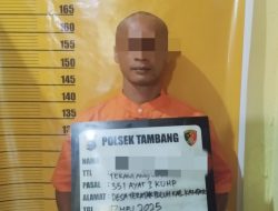 Sempat Buron 1 Tahun, Polsek Tambang Tangkap Pelaku Penganiayaan Abang Kandung