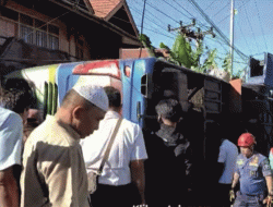 Bus ALS Terguling di Bukit Surungan Padang Panjang, 12 Orang Meninggal Dunia