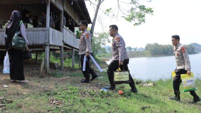 Jelang Hari Bhayangkara ke-79, Polres Kampar Laksanakan Program Jalur di Pulau Danau PLTA