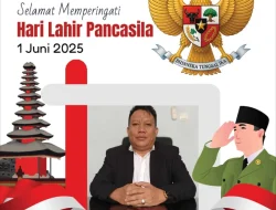 Ahmad Yaudin: Pancasila Harga Mati, Gotong Royong Kunci Persatuan
