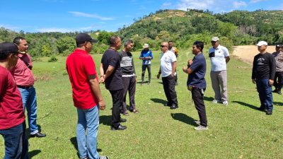 Kapolres Kampar Dampingi Wakapolda Riau Tinjau Lokasi Upacara Hari Lingkungan Hidup Sedunia