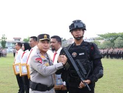 Polda Riau Luncurkan Tim Raga Plus dan Beri Penghargaan kepada Personel Berprestasi