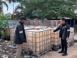 Tindak Lanjuti Informasi Masyarakat, Satreskrim Polres Dumai Cek Penampungan BBM Ilegal di Kelurahan Ratu Sima