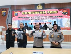Dalam Waktu 24 Jam, 8 Pelaku Geng Motor di Kawasan Jalan Srikandi Berhasil Dibekuk Polda Riau