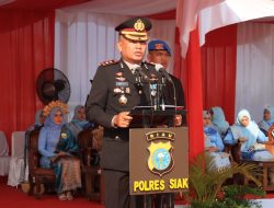 Semarak Peringatan Hari Bhayangkara ke-79 di Kota Siak, Polri Tegaskan Komitmen Melayani Masyarakat