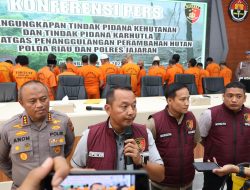 Polda Riau Komitmen Tindak Tegas Kejahatan Kehutanan