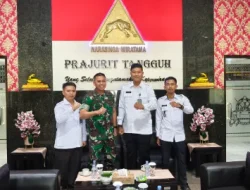 Stabilitas Bersama, Karutan Bangil Lakukan Silaturahmi dengan Komandan Yonkav 8/Narasinga Wiratama