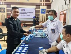 Tes Urine di Lapas Tulungagung: Komitmen Bersama BNNK Tulungagung Menuju Lapas Bersih dari Narkoba
