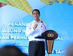 Menteri Pertanian: Berkat Kapolri dan Jajaran, Produksi Jagung Naik